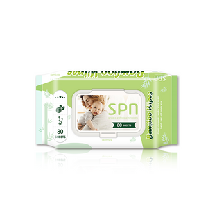Toallitas para beb&eacute;s de bamb&uacute; natural 80-100 piezas