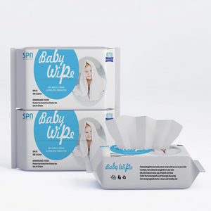 OEM N&aacute;d&uacute;rtha Unscented 99.9% Uisce Pure Baby Wipes 80pcs Pac&aacute;iste M&oacute;r